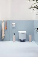 Brabantia Toilet Accessories - Matt Black (Set of 3)