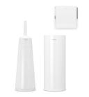 Brabantia Toilet Accessories - White (Set of 3)