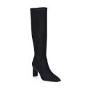 Bradley Long Boot 41 / Stone Microsuede