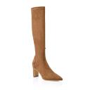 Bradley Long Boot 41 / Stone Microsuede