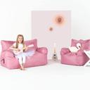 Brady 2 Seater Bean Bag Blue - HipKids