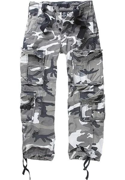 Brandit Pure Vintage Pants, Grey, Size M