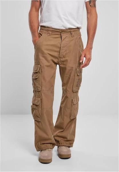 Brandit Pure Vintage Trousers Beige Size L