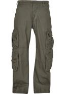 Brandit Pure Vintage Trousers Olive Size M