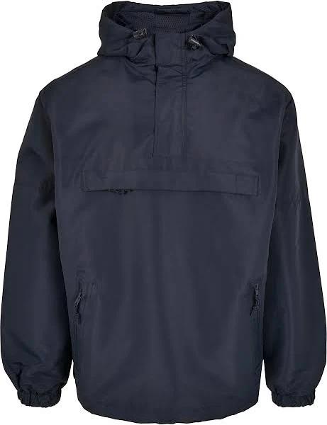 Brandit Summer Windbreaker Hoodie, Blue, Size 4XL