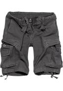 Brandit Vintage Cargo Shorts Black Large
