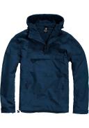Brandit Windbreaker Jacket, Blue, Size 5XL
