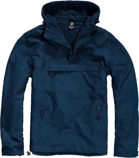 Brandit Windbreaker Jacket, Blue, Size 5XL