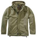 Brandit - Zipped Winter Jacket Windbreaker Navy 4XL