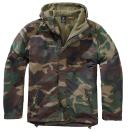 Brandit - Zipped Winter Jacket Windbreaker Navy XXL