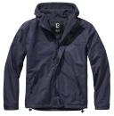 Brandit - Zipped Winter Jacket Windbreaker Navy XXL