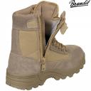 Brandit Zipper Tactical Boots, Beige, Size 39