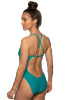Brandon Fixed-Back One-piece - Blueberry || JOLYN Australia Swimwear 28