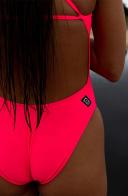 Brandon Fixed-Back One-piece - Hot Pink || JOLYN Australia Swimwear 36
