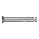 Bremick Metric Countersunk Head Zinc Plated Sleeve Anchors M8 Pack of 100