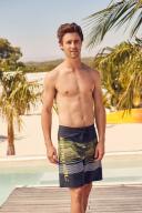 Brett Mens Recycled Boardshorts - Black