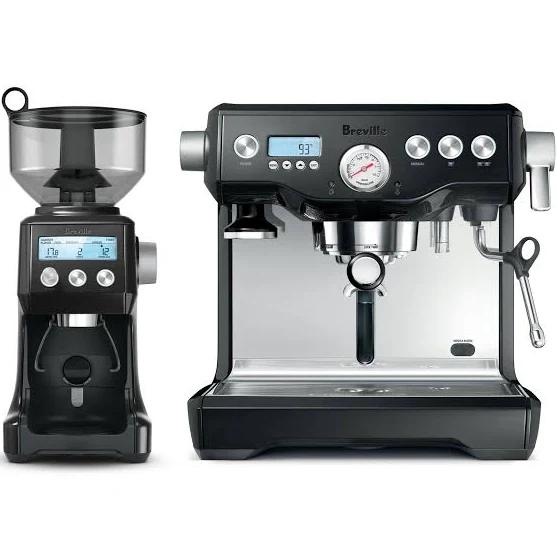 Breville Dynamic Duo Black Coffee Machine BEP920BKS