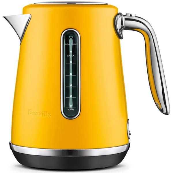 Breville The Soft Top Luxe 1.7L Kettle - Saffron Butter