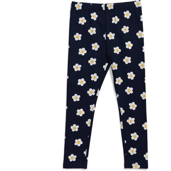Brilliant Basics Girls Floral Print Legging - Peacoat - Size 6