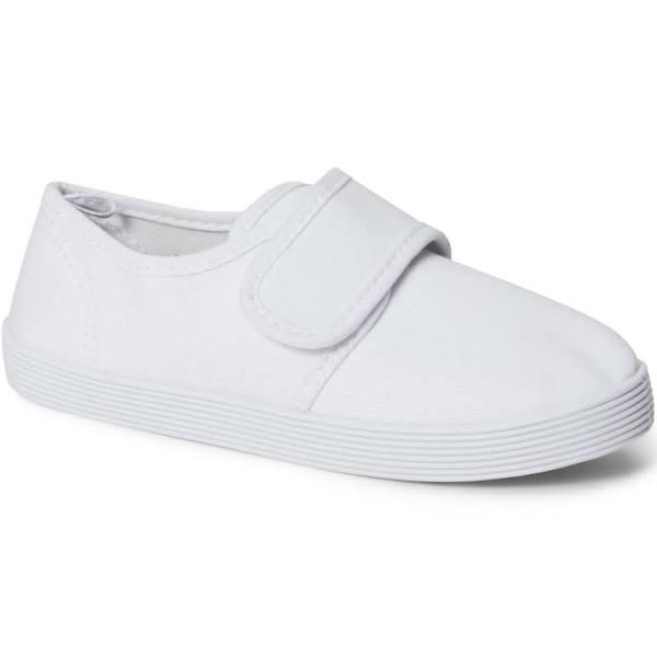 Brilliant Basics Kids Pull Tab Shoes - White - Size 2