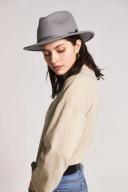 Brixton - Coleman Fedora Hat - Aluminium - L