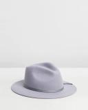 Brixton - Coleman Fedora Hat - Aluminium - L
