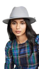 Brixton - Coleman Fedora Hat - Aluminium - L