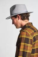 Brixton - Coleman Fedora Hat - Aluminium - L