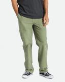 Brixton Men's Surplus Relaxed Pants Olive Green, Size 28