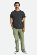 Brixton Men's Surplus Relaxed Pants Olive Green, Size 28