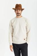 Brixton Men's Wesley Packable Fedora Hat Caramel Brown, Size Medium