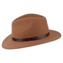 Brixton Messer Fedora - Caramel M