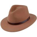 Brixton Messer Fedora - Caramel M