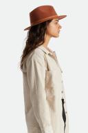 Brixton Messer Fedora - Caramel M