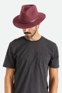 Brixton Messer Fedora Mahogany L