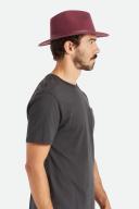 Brixton Messer Fedora Mahogany L