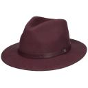 Brixton Messer Fedora Mahogany L