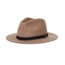 Brixton Messer Packable Fedora - Phoenix Orange L