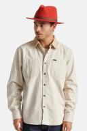 Brixton Messer Packable Fedora - Phoenix Orange XS