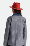 Brixton Messer Packable Fedora - Phoenix Orange XS