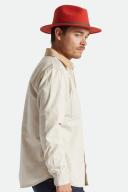Brixton Messer Packable Fedora - Phoenix Orange XS