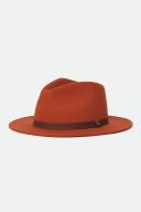 Brixton Messer Packable Fedora - Phoenix Orange XS