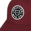 Brixton - Red Trucker Cap - Crest x Burgundy/Burgundy Trucker @ Hatstore
