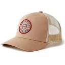 Brixton - Red Trucker Cap - Crest x Burgundy/Burgundy Trucker @ Hatstore