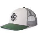 Brixton - Red Trucker Cap - Crest x Burgundy/Burgundy Trucker @ Hatstore