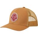 Brixton - Red Trucker Cap - Crest x Burgundy/Burgundy Trucker @ Hatstore