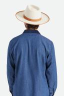 Brixton Reno Fedora - Dove M