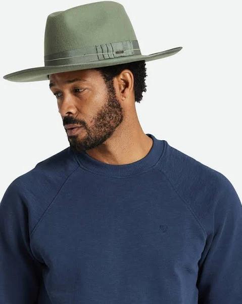 Brixton - Reno Fedora - Olive Surplus - L