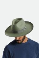Brixton - Reno Fedora - Olive Surplus - S