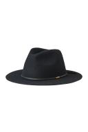 Brixton Wesley Fedora - Dark Brick L